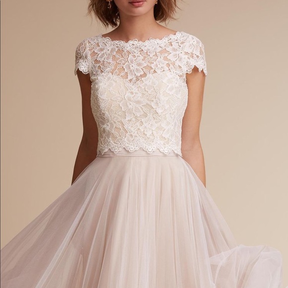 BHLDN Lace Topper - Picture 2 of 6